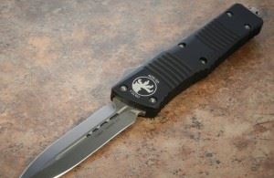 Microtech 美国微技术 142-10 恐龙双刃直跳军...