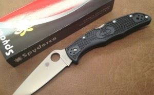 SPYDERCO 美国蜘蛛 C10FPBK Endura 4 黑色FRN柄平刃折刀