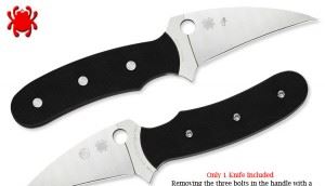 Spyderco美国蜘蛛FB34GP 格斗小直 格斗刀 正品军刀 进口刀具