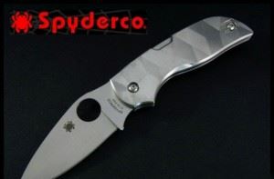 SPYDERCO 美国蜘蛛 C152TIP Chaparral 灌木林钛柄隐藏式折刀