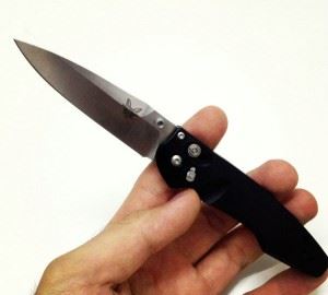 BENCHMADE 美国蝴蝶2470-1 AXIS-Assist辅助轴折刀