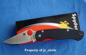 SPYDERCO美国蜘蛛C81GP2 CPM-S30V 黑色...