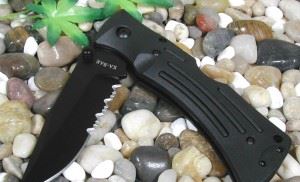 美国Ka-bar3051半齿多功能折刀