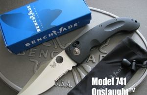 BENCHMADE 美国蝴蝶741SOnslaughtG-1...