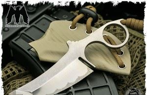 美国Mummert Knives Xerxes Prototype Titanium Fixed Blade