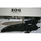 SOG 美国索格 Daggert D25B-K 双刃半齿战术...
